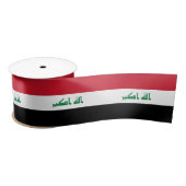 Ruban En Satin Drapeau Iraq (Bobine)