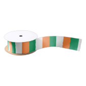 Ruban En Satin Drapeau irlandais (Bobine)