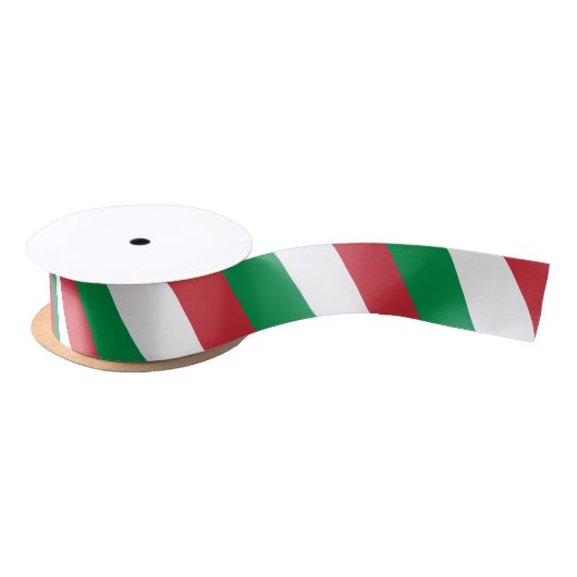 Ruban En Satin Drapeau Italien & Italie Voyage, vacances / fans d (Bobine)