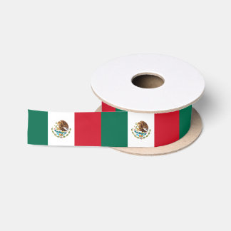 Ruban En Satin Drapeau mexicain - Drapeau mexicain