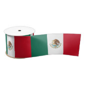 Ruban En Satin Drapeau mexicain (Mexique) (Bobine)