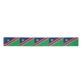 Ruban En Satin Drapeau Namibie (Devant)