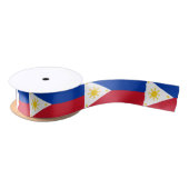 Ruban En Satin Drapeau philippin des Philippines (Bobine)