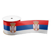 Ruban En Satin Drapeau serbe (Bobine)