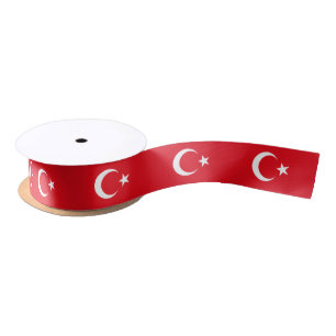 Ruban En Satin Drapeau turc
