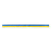 Ruban En Satin Drapeau ukrainien (Devant)