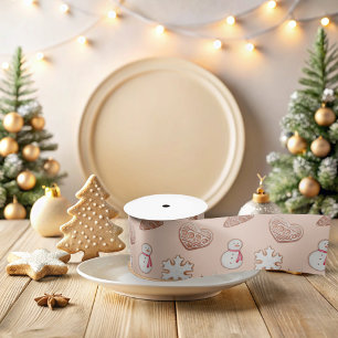 Ruban En Satin Échange de cookies de Noël