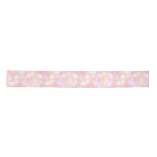 Ruban En Satin Élégant Bokeh Rose Bleu Merci Satin Ruban (Devant)
