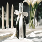 Ruban En Satin Elegant Just Married Single Inscription Wedding 