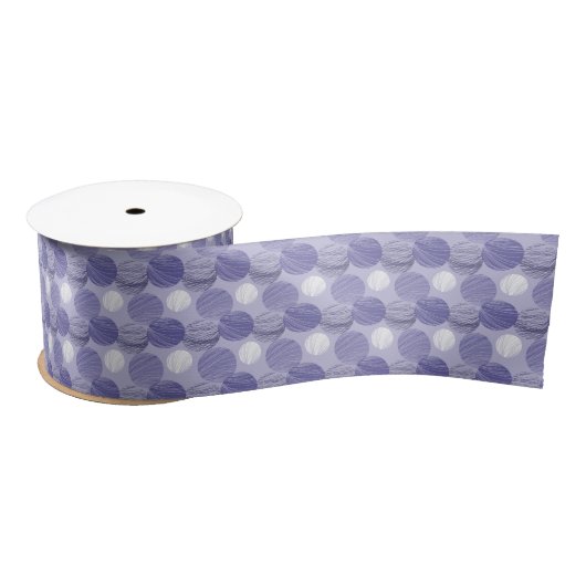 Ruban En Satin élégant Mariage carrelé motif (Bobine)
