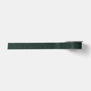 Ruban En Satin Élégant Minimal Simple Vert Foncé de Fêtes