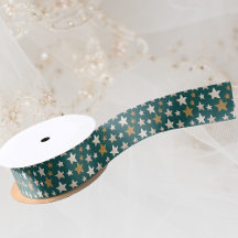 Élégant moderne Étoile de Noël Motif Vert