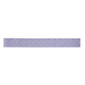 Ruban En Satin élégant motif Mariage periwinkle (Devant)
