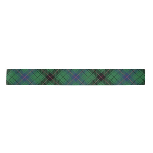 Ruban En Satin Elégant Plaid Clan Davidson Festive Rustique Tarta (Devant)