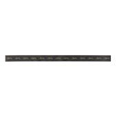 Ruban En Satin Élégant script Sophie Gold Black (Devant)