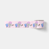 Ruban En Satin Éléphant Romantique Mignon (Devant)