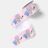 Ruban En Satin Éléphant Romantique Mignon (Dos)