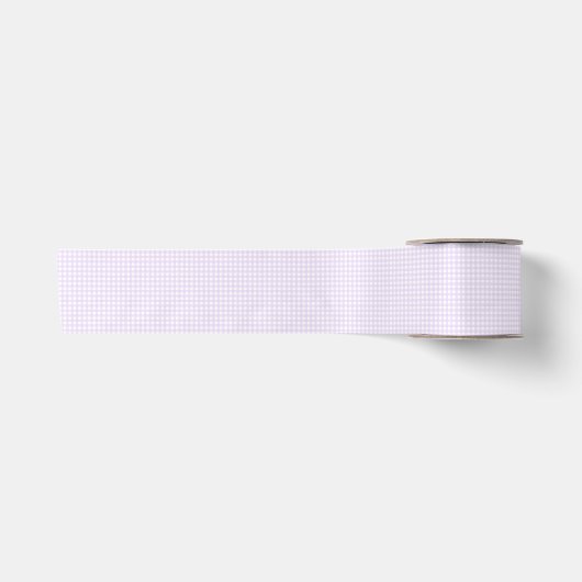 Ruban En Satin En vichy violet F & L (Devant)
