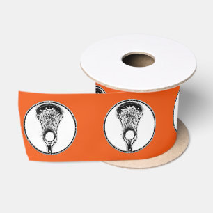 Ruban En Satin Équipe de crosse Orange