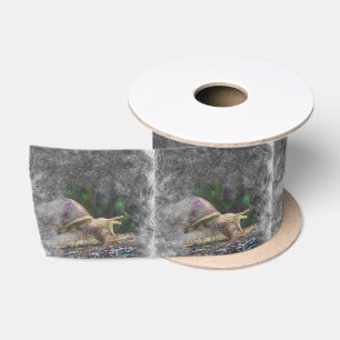 Ruban En Satin Escargot animal artistique