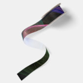 Ruban En Satin Espace de vague d'art abstrait (Dos)