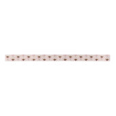 Ruban En Satin Espresso Martini Pattern Pink (Devant)