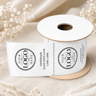 Ruban En Satin Étiquettes de soin de vêtement à logo personnalisé