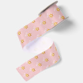 Ruban En Satin Étoile de David dorée Hanukkah Monogramme (Dos)