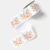 Ruban En Satin Étoile de mer mignonne (Dos)