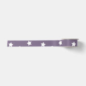 Ruban En Satin Étoiles violettes (Devant)