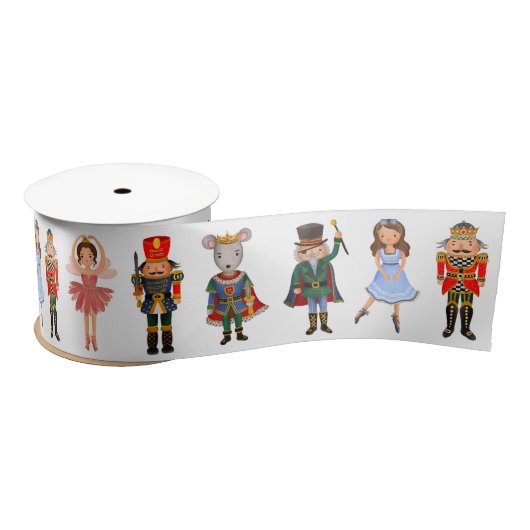 Ruban En Satin Festin Casse-Noix Plum Fée Souris King Holiday (Bobine)