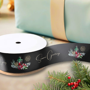 Ruban En Satin Fête de Noël de Noël
