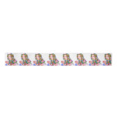 Ruban En Satin Fête des mères - Mère et bébé - Je t'aime maman (Devant)