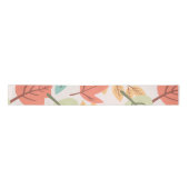 Ruban En Satin Feuilles multicolores (Devant)