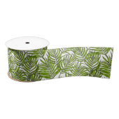 Ruban En Satin Feuilles Palm (Bobine)