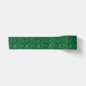 Ruban En Satin Feuilles verts (Devant)