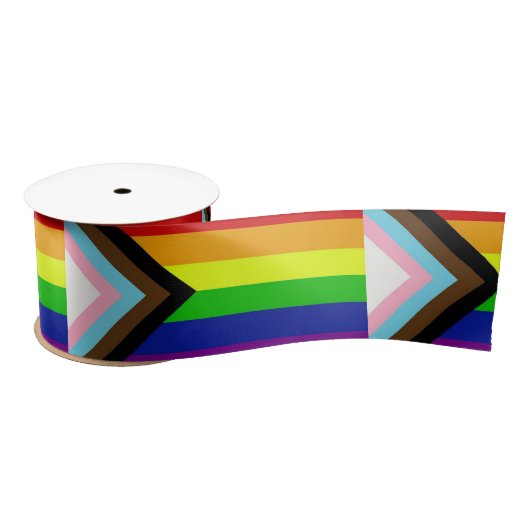 Ruban En Satin Fierté LGBTQ+ (Bobine)
