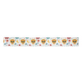 Ruban En Satin Fiesta Calaveras (Devant)