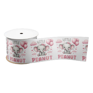 Ruban En Satin Fille adorable petit pois chiche