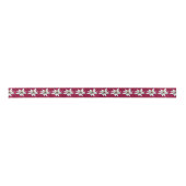 Ruban En Satin Fleur alpine d'edelweiss (Devant)