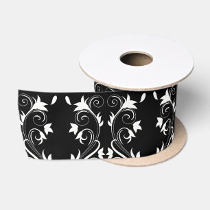 Ruban En Satin Fleur de minuit