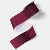 Ruban En Satin Fleur Écrasée (Dos)
