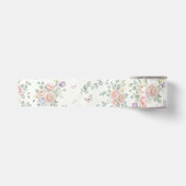 Ruban En Satin Fleur Élégante (Devant)