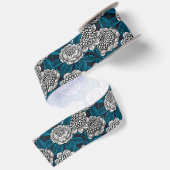 Ruban En Satin Fleurs blanches de waratah (Dos)