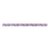 Ruban En Satin Fleurs d'aquarelle violette Wicca Handfasceur S (Devant)