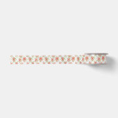 Ruban En Satin Fleurs de Fiesta tropicales (Devant)