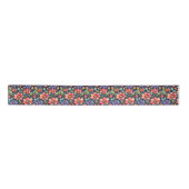 Ruban En Satin Fleurs multicolores modernes (Devant)