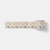 Ruban En Satin Fleurs roses romantiques (Devant)