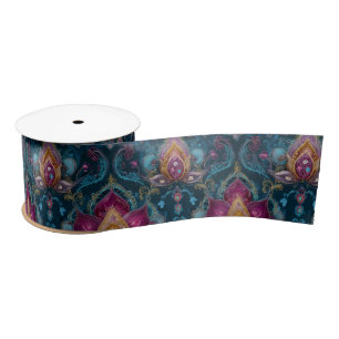 Ruban En Satin Floral bijoux