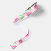 Ruban En Satin Flore aquarelle (Dos)